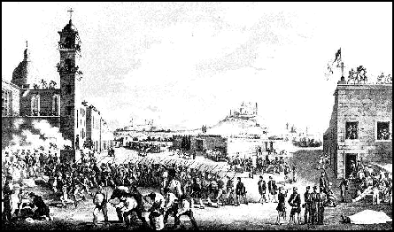 Siege of Puebla illustration